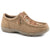 Roper Womens Tan Fabric Chillin Embossed Oxford Shoes