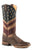 Roper Womens Brown/Red Leather Old Glory Americana Cowboy Boots