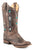 Roper Womens Brown Leather Arrows Wonder Cowboy Boots