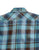 Tin Haul Mens Blue 100% Cotton West Check L/S Shirt