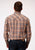 Tin Haul Mens Brown 100% Cotton Dusty Ombre L/S Shirt