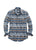 Tin Haul Mens Brown Multi 100% Cotton L/S Serape Aztec Shirt