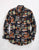 Tin Haul Mens Black 100% Cotton Hawaiian Rodeo L/S Shirt