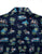 Tin Haul Mens Blue 100% Cotton Cowboy Tropics S/S Hawaiian Shirt