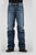 Tin Haul Mens Blue 100% Cotton Regular Joe Grey V Deco Jeans