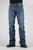 Tin Haul Mens Blue 100% Cotton Jagger Fit Plain Back Jeans