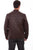 Scully Mens Chocolate Leather Quilted Jacket