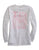 Tin Haul Womens White 100% Cotton Blush Lady Bronc L/S T-Shirt