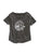 Tin Haul Womens Grey 100% Cotton Circle Mountain S/S T-Shirt