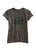 Tin Haul Womens Grey Cotton Blend Green Camp S/S T-Shirt