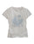 Tin Haul Womens White 100% Cotton Blue Moon Arising S/S T-Shirt