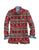 Tin Haul Womens Red 100% Cotton Dash Aztec L/S Shirt