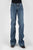 Tin Haul Womens Blue Cotton Blend Ella Fit 3 Horses Jeans