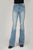 Tin Haul Womens Blue Cotton Blend 595 Libby Destruction Jeans