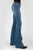 Tin Haul Womens Blue Cotton Blend Libby Fit Square Pocket Jeans