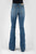 Tin Haul Womens Blue Cotton Blend Libby Fit Square Pocket Jeans