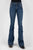 Tin Haul Womens Blue Cotton Blend Libby Fit 4 Button Jeans