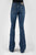 Tin Haul Womens Blue Cotton Blend Libby Fit 4 Button Jeans