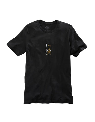 Tin Haul Unisex Black 100% Cotton Chinese Bull S/S T-Shirt