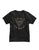 Tin Haul Mens Heather Navy 100% Cotton Shaggy Buffalo S/S T-Shirt