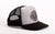 Tin Haul Unisex Black/Grey 100% Cotton Distressed Baseball Cap