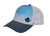 Tin Haul Unisex Sublimated Blue Polyester Foam Baseball Cap