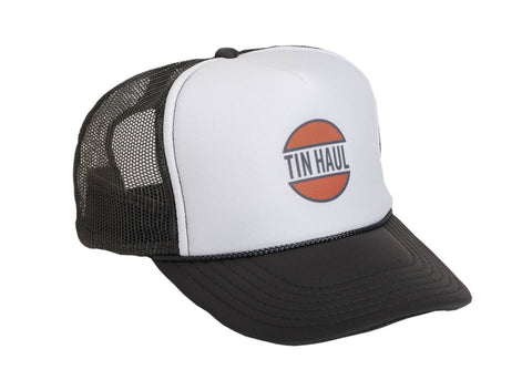Tin Haul Unisex Grey Polyester Middle of Red Circle Baseball Cap