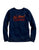 Tin Haul Mens Navy Blue 100% Cotton Cactus Sunset L/S T-Shirt