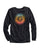 Tin Haul Mens Gray Cotton Blend Ombre Circle Logo L/S T-Shirt