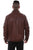 Scully Mens Antique Brown Leather Quilted Jacket
