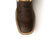 Ferrini Mens Chocolate Leather Ostrich S-Toe Morgan Cowboy Boots