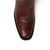 Ferrini Mens Cognac Leather Gator Belly R-Toe Stallion Cowboy Boots