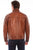 Scully Mens Cognac Leather Luxurious Western Jacket