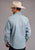 Stetson Mens Light Blue 100% Cotton Snap L/S Shirt