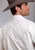 Stetson Mens White 100% Cotton Optic Poplin L/S Western Shirt