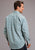Stetson Mens Blue 100% Cotton Vintage Pattern BD L/S 1 Pkt Shirt
