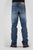 Stetson Mens Blue 100% Cotton X Design Back 1014 Rocker Jeans