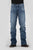 Stetson Mens Blue 100% Cotton X Design Back 1014 Rocker Jeans