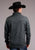 Stetson Mens Grey Polyester Bonded 1/4 Button Sweater