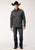 Stetson Mens Grey Polyester Bonded Knit Sweater
