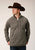 Stetson Mens Tan Polyester Bonded Knit Sweater