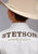 Stetson Boys White 100% Cotton Logo Wear L/S Shirt