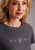 Stetson Womens Charcoal 100% Cotton Slightly Fitted S/S T-Shirt