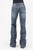 Stetson Womens Blue Cotton Blend Vertical Seaming 214 Trouser Jeans