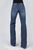 Stetson Womens Blue Cotton Blend S Embroidered 214 Trouser Jeans