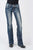 Stetson Womens Blue Cotton Blend 816 Plain Back Jeans