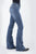 Stetson Flare Womens Blue Cotton Blend High Waist Jeans
