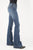 Stetson Womens Blue Poly/Rayon 921 High Waist Flare Jeans