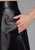 Stetson Ladies Black Leather Circle Pocket Lamb Skirt