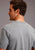 Stetson Mens Grey Cotton Blend Tri-Blend S/S T-Shirt